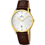 Load image into Gallery viewer, Festina Classics F16747/1 - oro - cinturino marrone