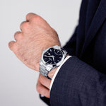 Load image into Gallery viewer, Festina Classic F20024/4 - bracciale e cassa acciaio - quadrante nero con datario - polso