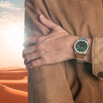 Load image into Gallery viewer, Festina Dune F20073/4 - bracciale e cassa acciaio - quadrante verde kaki con datario