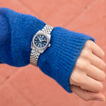 Load image into Gallery viewer, Festina Classic steel F20087/4 - bracciale e cassa acciaio - quadrante blu con datario - polso