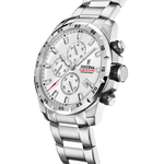 Load image into Gallery viewer, Festina Timeless Chronograph F20463/1 - bracciale e cassa acciaio - quadrante argento con cronografo e datario