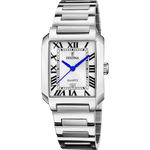 Load image into Gallery viewer, Festina On the Square F20679/1 - bracciale e cassa acciaio - quadrante argento con datario