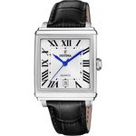 Load image into Gallery viewer, Festina On the square F20681/1 - cinturino nero pelle - cassa acciaio - quadrante argento con datario