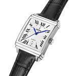 Load image into Gallery viewer, Festina On the Square F20682/3 - cinturino nero in pelle - cassa acciaio - quadrante argento con datario