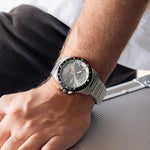 Load image into Gallery viewer, Festina Titanium F20698/1 - bracciale e cassa titanio - quadrante grigio con datario - polso