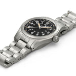 Load image into Gallery viewer, Hamilton Khaki Field Mechanical H69439131 - cassa e bracciale acciaio - quadrante nero