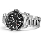 Load image into Gallery viewer, Hamilton Khaki Navy auto H82415130 - bracciale e cassa acciaio - quadrante nero con datario