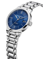 Load image into Gallery viewer, Baume & Mercier Classima 10880 - bracciale e cassa acciaio - quadrante blu con datario