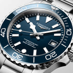 Load image into Gallery viewer, Longines Hydroconquest 39mm L3.779.4.96.6 - bracciale e cassa acciaio - quadrante blu con datario - ghiera blu