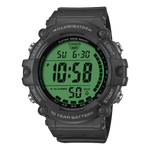 Load image into Gallery viewer, Casio AE-1500 AE-1500WHC-1AVEF - cinturino e cassa neri - quadrante digitale verde