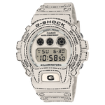 Load image into Gallery viewer, Casio G-shock Serie 6900 DW-6900RGM-5ER - cinturino e cassa bianchi con dettagli neri - quadrante digitale bianco