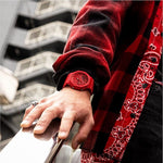 Load image into Gallery viewer, Casio G-shock classic GA-2100-4AER - cinturino e cassa resina rossa - quadrante multifunzione rosso