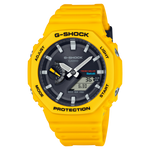 Load image into Gallery viewer, Casio G-shock GA-B2100C-9AER - bracciale e cassa resina gialla - quadrante nero multifunzione