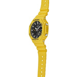 Load image into Gallery viewer, Casio G-shock GA-B2100C-9AER - bracciale e cassa resina gialla - quadrante nero multifunzione