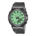 Load image into Gallery viewer, Casio GMA-P2100 GMA-P2100SR-1AER - cassa e cinturino resina grigia trasparente - quadrante verde multifunzione