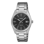 Load image into Gallery viewer, Casio UTP-1302 UTP-1302PD-1AV - bracciale e cassa acciaio - quadrante nero con datario