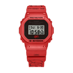 Load image into Gallery viewer, Casio Sfera Ebbasta x G-shock DW-5600SFE25-4ER - cinturino e cassa rossi - quadrante digitale nero