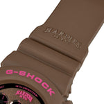 Load image into Gallery viewer, Casio G-shock x Hardies NYC DW-6900HH-5ER - cinturino, cassa e quadrante marroni con dettagli rosa