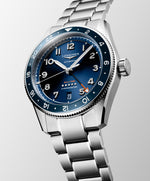 Load image into Gallery viewer, Longines Spirit Zulu Time 39mm L3.802.4.93.6 - cassa e bracciale acciaio - quadrante blu con funzione GMT