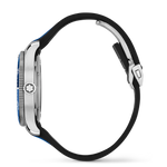 Load image into Gallery viewer, Montblanc Iced Sea Automatic Date 129370 - cinturino, quadrante e ghiera blu - cassa acciaio