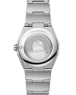Load image into Gallery viewer, Cassa in acciaio inox da 36 mm dell’Omega Constellation con bracciale integrato in acciaio e chiusura a farfalla
