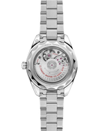 Load image into Gallery viewer, Bracciale in acciaio lucido e spazzolato con chiusura déployante a farfalla e sistema di regolazione brevettato dell’Omega Seamaster Aqua Terra 30 mm modello 220.10.30.20.10.002.