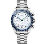 Load image into Gallery viewer, Omega Speedmaster 38 Milano Cortina 2026 Paraolimpiadi 522.30.38.50.04.002 - bracciale e cassa acciaio - quadrante bianco con sfumature azzurre - cronografo e datario