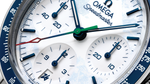Load image into Gallery viewer, Omega Speedmaster 38 Milano Cortina 2026 Paraolimpiadi 522.30.38.50.04.002 - bracciale e cassa acciaio - quadrante bianco con sfumature azzurre - cronografo e datario