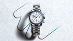 Load image into Gallery viewer, Omega Speedmaster 38 Milano Cortina 2026 Paraolimpiadi 522.30.38.50.04.002 - bracciale e cassa acciaio - quadrante bianco con sfumature azzurre - cronografo e datario