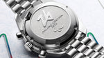 Load image into Gallery viewer, Omega Speedmaster 38 Milano Cortina 2026 Paraolimpiadi 522.30.38.50.04.002 - bracciale e cassa acciaio - quadrante bianco con sfumature azzurre - cronografo e datario