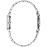 Load image into Gallery viewer, Vetro zaffiro trasparente con dettagli raffinati del quadrante madreperla e diamanti dell’orologio Bulova Classic Lady 96R241