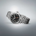Load image into Gallery viewer, Seiko 5 Sports SSK023K1 - bracciale e cassa acciaio - quadrante nero con datario e funzione GMT