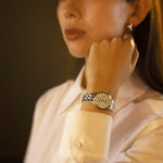 Load image into Gallery viewer, Seiko Presage Cocktail SRE017J1 - bracciale e cassa acciaio - quadrante argento con diamanti - polso