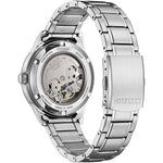 Load image into Gallery viewer, Citizen Meccanico Day Date NY4058-79X - fondello con movimento a vista
