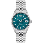 Load image into Gallery viewer, Philip Watch Caribe Urban R8253597681 - bracciale e cassa acciaio - quadrante verde marino con datario