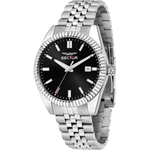 Load image into Gallery viewer, Sector 240 R3253240015 - bracciale e cassa acciaio - quadrante nero con datario