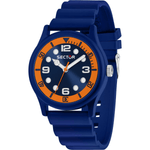Load image into Gallery viewer, Sector H2O R3251318003 - cassa acciaio blu - cinturino plastica blu - quadrante blu e arancioni