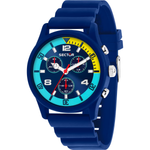 Load image into Gallery viewer, Sector H2O R3271718003 - cassa acciaio blu - cinturino plastica blu - quadrante blu con cronografo