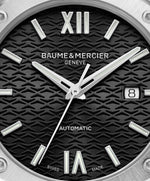 Load image into Gallery viewer, Bracciale integrato intercambiabile in acciaio lucido satinato dell'orologio Baume & Mercier Riviera 10621