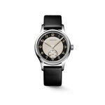 Load image into Gallery viewer, Quadrante champagne con datario e lancette argentate lucide dell'orologio Heritage Classic automatico