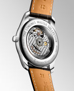 Load image into Gallery viewer, Cinturino verde in pelle di alligatore con chiusura deployante a tripla sicurezza dell'orologio Longines Master Collection