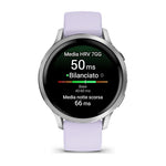 Load image into Gallery viewer, Garmin Venu® 4 - 41 mm 010-03013-01 - cinturino silicone bianco - cassa acciaio - quadrante multifunzione nero