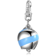 Rosato Charm Campana RLU014 - smalto azzurro