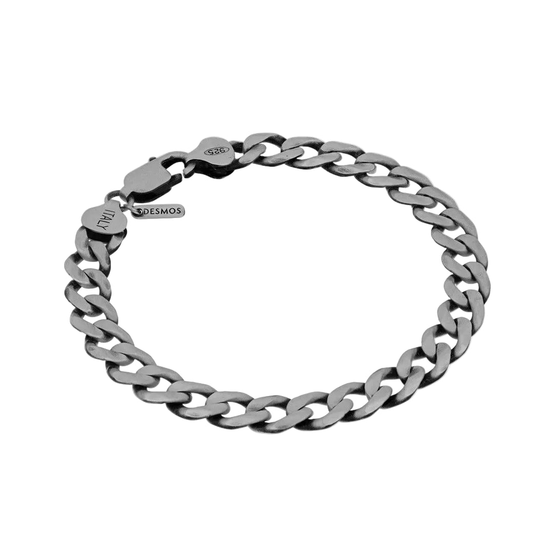 Desmos Bracciale Grumetta Concave in argento 00000132