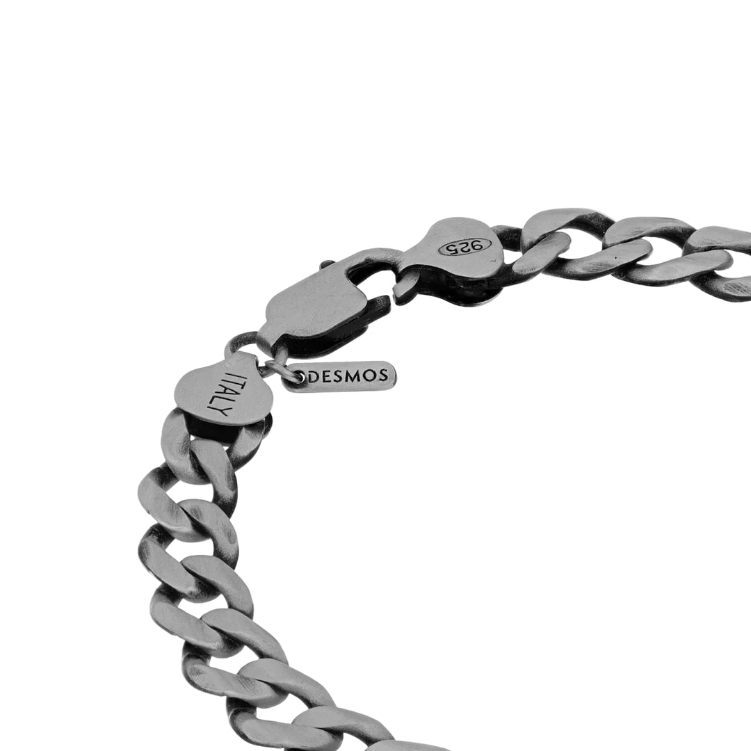 Desmos Bracciale Grumetta Concave in argento 00000132