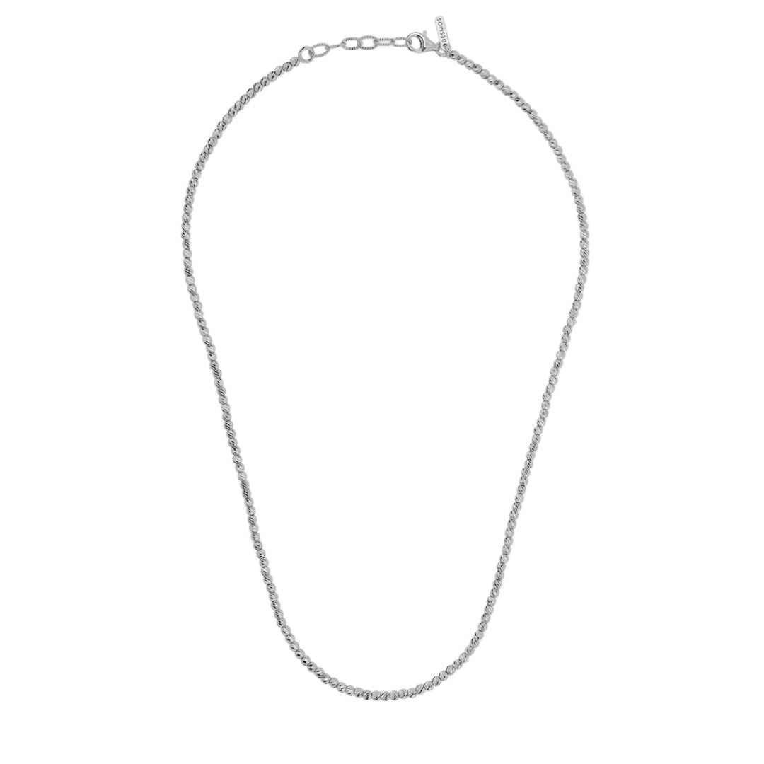 Desmos Collana Slash in argento 00000261