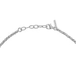 Load image into Gallery viewer, Desmos Collana Slash in argento 00000261
