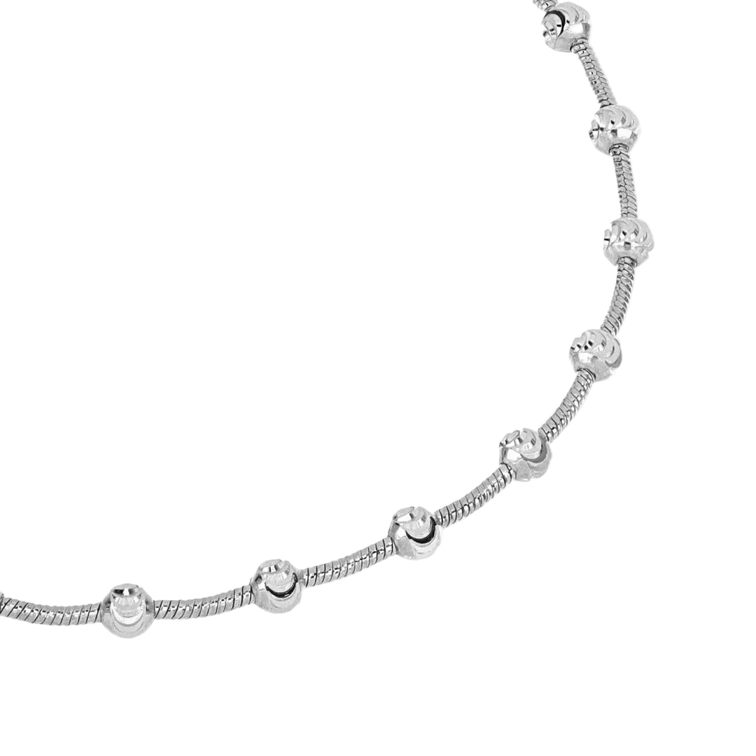 Desmos Bracciale Sfera in argento 00000397