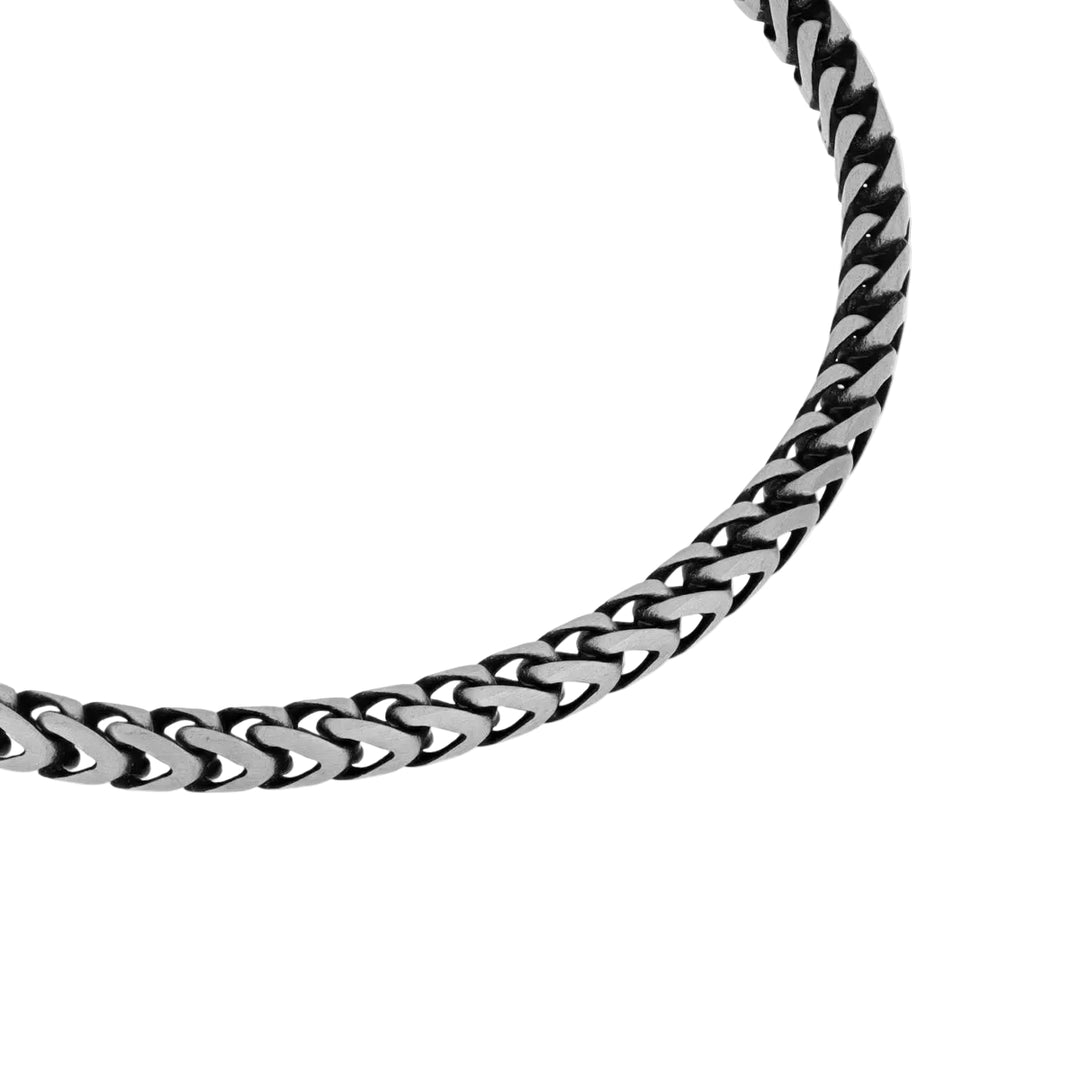 Desmos Bracciale Fish Bone L in argento 00000806