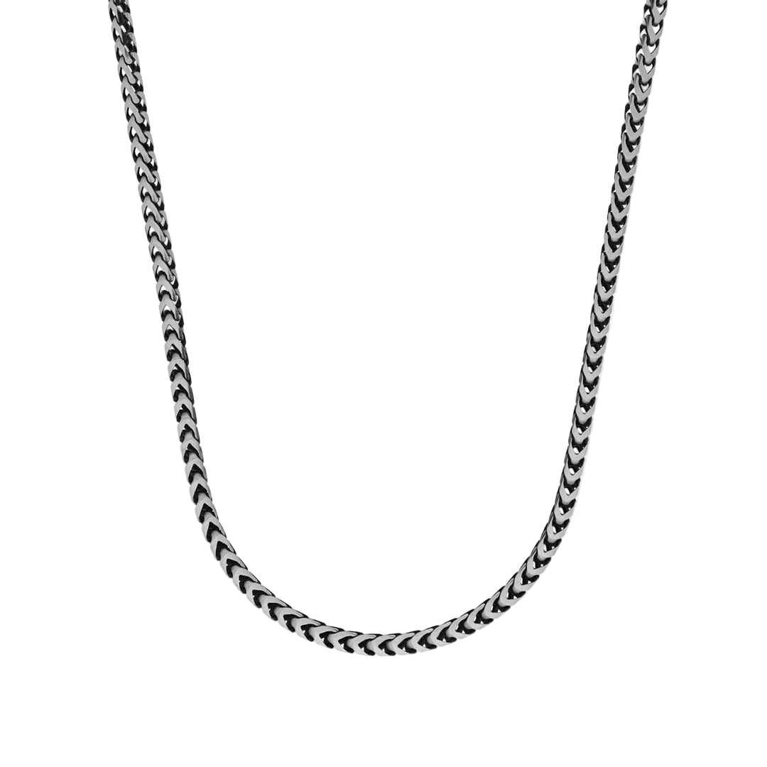 Desmos Collana Fish Bone L in argento 00000814